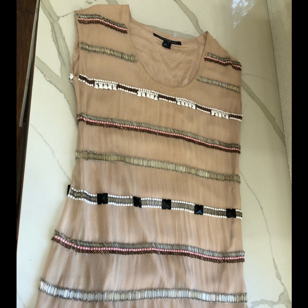 French Connection jeweled cocktail dress